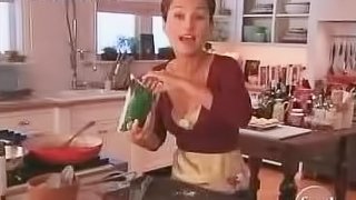 Beautiful Giada De Laurentiis Looking Super Sexy While Cooking