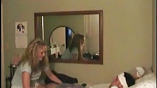 milfmy satisfies her sick boy' roleplay