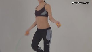 Larisa Dolina - Gymnastic Video part 2