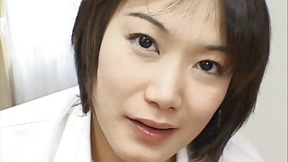 Glamorous And Dissolute Japanese Girl Giving Head Seductively