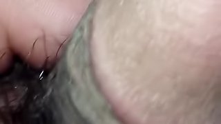 Rubbing my dick