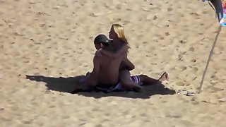 Caught this couple at the beach