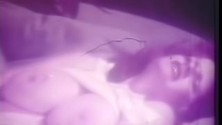 Vintage Video of Naturally Busty Lisa De Leeuw Masturbating