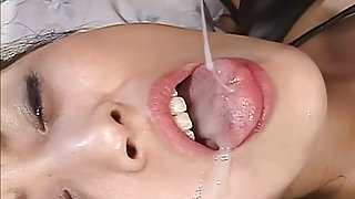 Fetish enjoyment with a lewd AV model fastened and drilled like a true